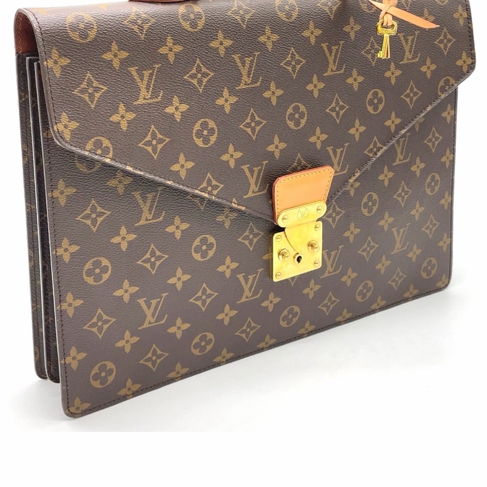 Louis Vuitton briefcase monogram - image 2